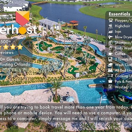 C - New 4 Bedroom Home - 5 Miles To Disney - Free Water Park - Private Pool キシミー エクステリア 写真