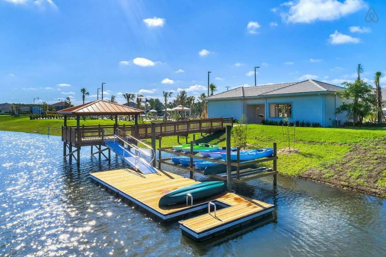 C - New 4 Bedroom Home - 5 Miles To Disney - Free Water Park - Private Pool キシミー エクステリア 写真
