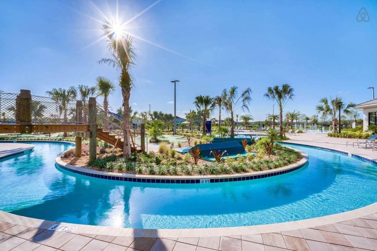 C - New 4 Bedroom Home - 5 Miles To Disney - Free Water Park - Private Pool キシミー エクステリア 写真