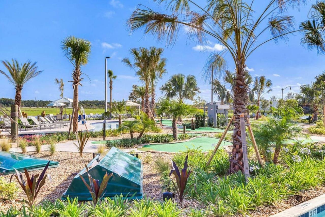 C - New 4 Bedroom Home - 5 Miles To Disney - Free Water Park - Private Pool キシミー エクステリア 写真