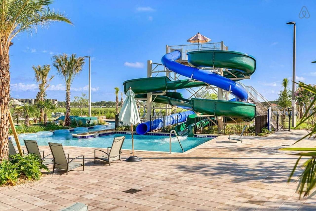 C - New 4 Bedroom Home - 5 Miles To Disney - Free Water Park - Private Pool キシミー エクステリア 写真