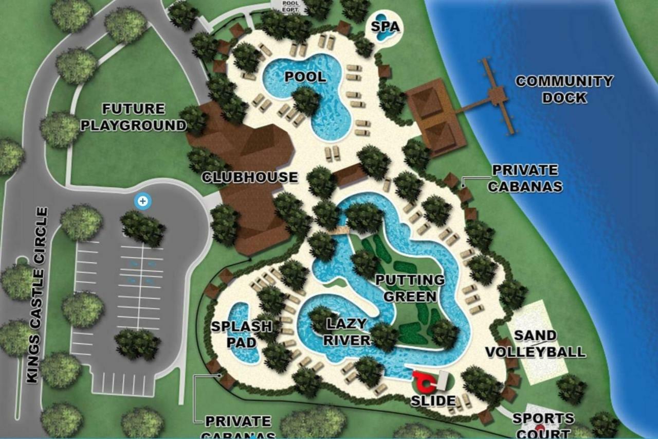 C - New 4 Bedroom Home - 5 Miles To Disney - Free Water Park - Private Pool キシミー エクステリア 写真